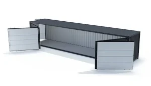 container-maritime-40-pieds-high-cube-open-side